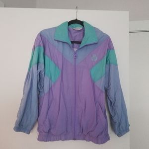 Vintage purple/blue windbreaker